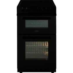 Belling FS50EDOFC 50cm Double Oven Electric Ceramic Cooker in Black